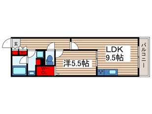 アセント富士見の物件間取画像